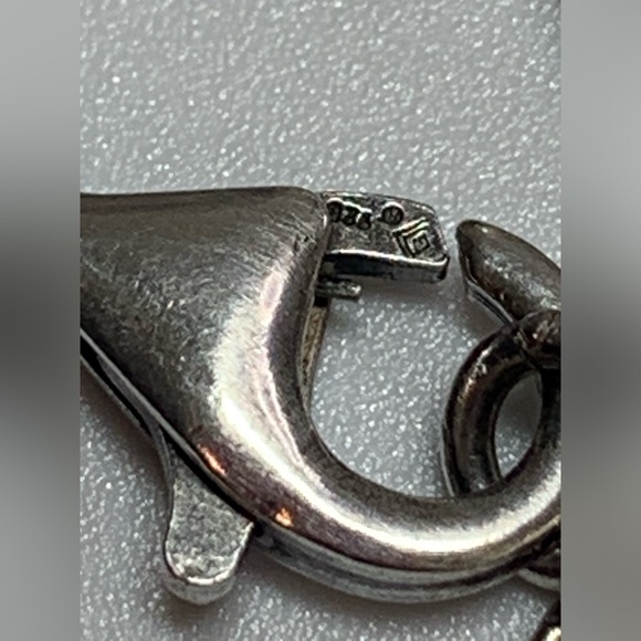 Silpada Vintage Sterling, Copper Coin & Freshwater Pearl 2-Tiered Link Necklace - Picture 13 of 15